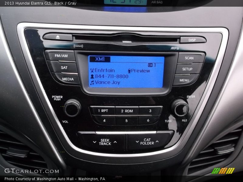 Black / Gray 2013 Hyundai Elantra GLS