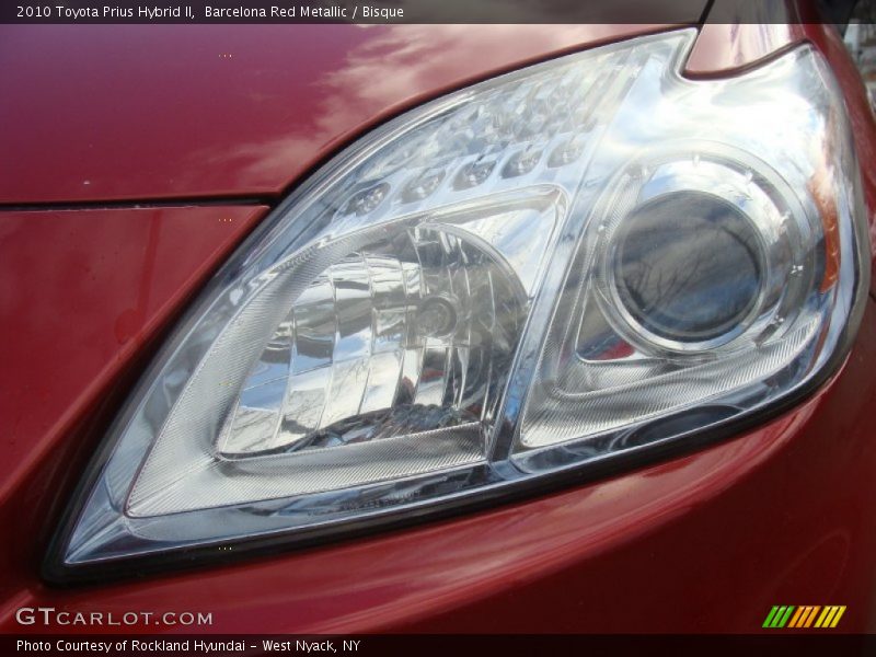 Barcelona Red Metallic / Bisque 2010 Toyota Prius Hybrid II