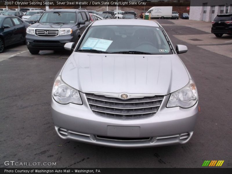 Silver Steel Metallic / Dark Slate Gray/Light Slate Gray 2007 Chrysler Sebring Sedan