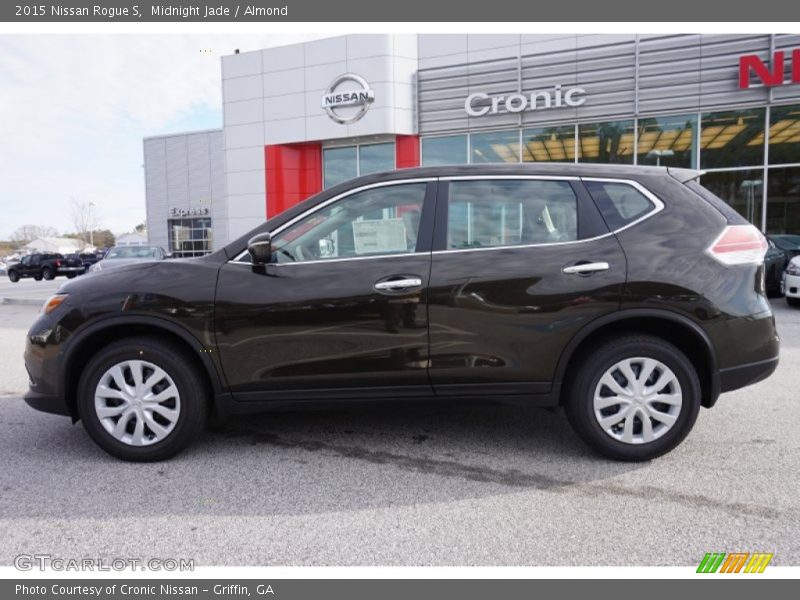 Midnight Jade / Almond 2015 Nissan Rogue S