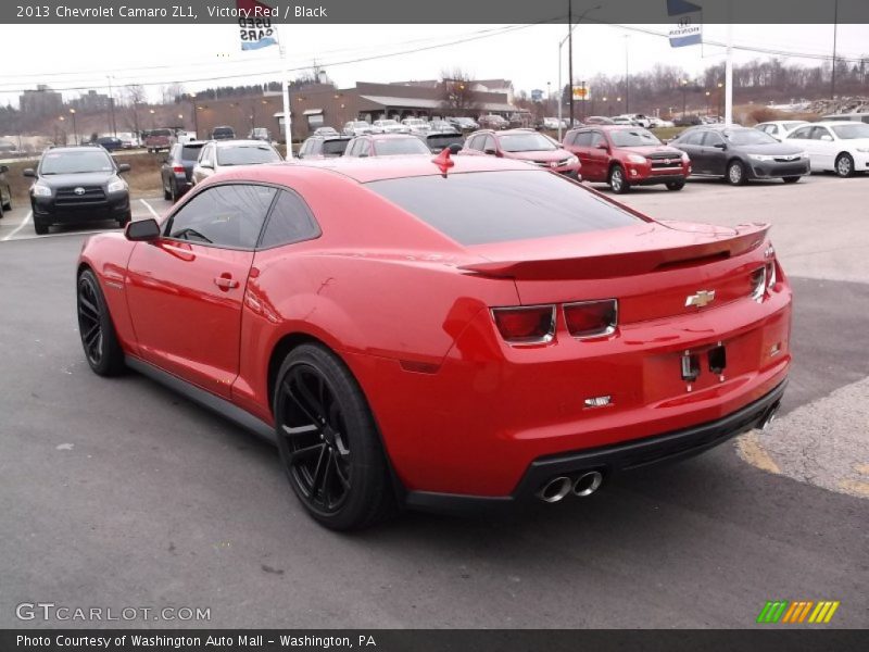 Victory Red / Black 2013 Chevrolet Camaro ZL1