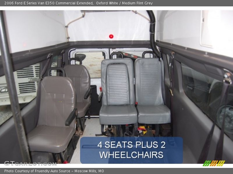 Oxford White / Medium Flint Grey 2006 Ford E Series Van E350 Commercial Extended