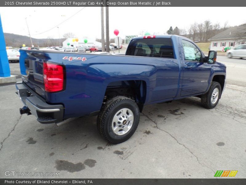 2015 Silverado 2500HD LT Regular Cab 4x4 Deep Ocean Blue Metallic