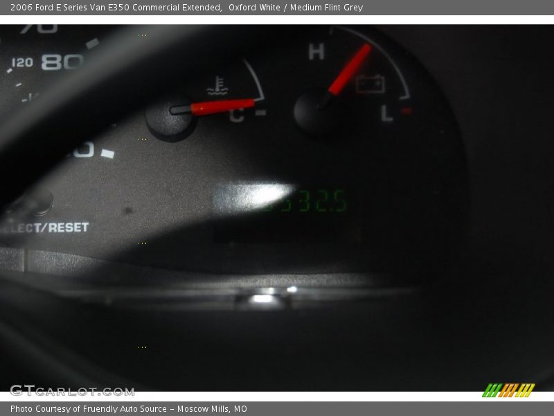 Oxford White / Medium Flint Grey 2006 Ford E Series Van E350 Commercial Extended