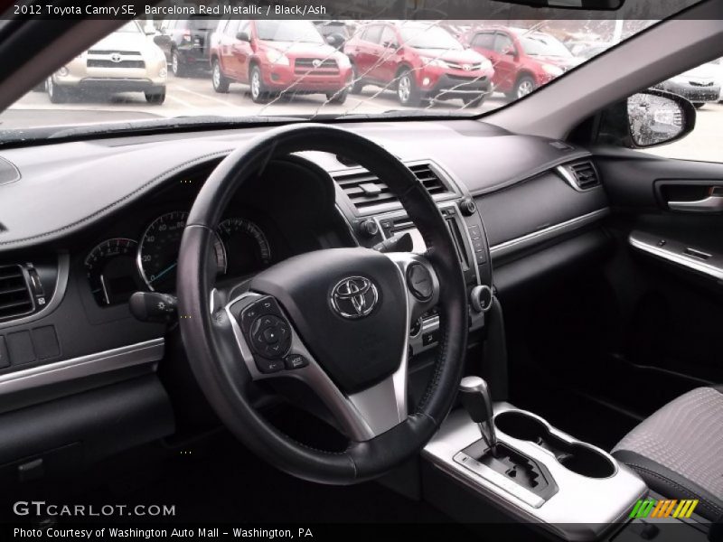 Barcelona Red Metallic / Black/Ash 2012 Toyota Camry SE
