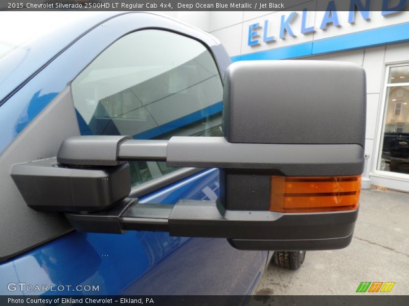 Deep Ocean Blue Metallic / Jet Black 2015 Chevrolet Silverado 2500HD LT Regular Cab 4x4