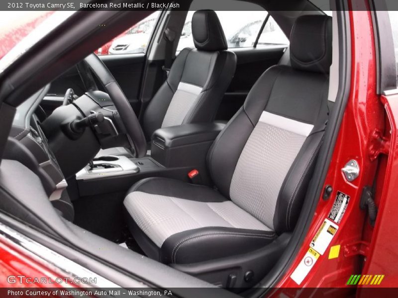 Barcelona Red Metallic / Black/Ash 2012 Toyota Camry SE