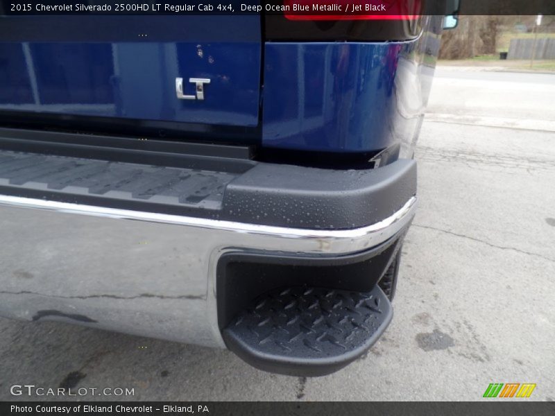 Deep Ocean Blue Metallic / Jet Black 2015 Chevrolet Silverado 2500HD LT Regular Cab 4x4