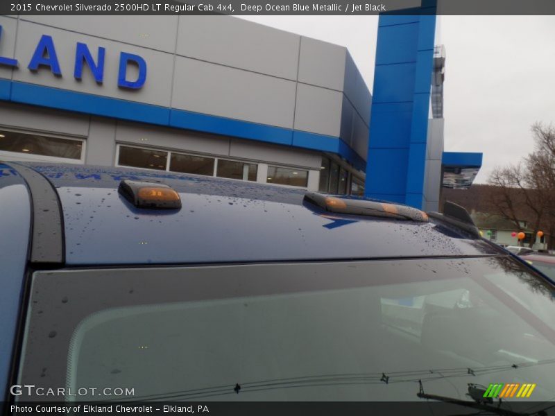 Deep Ocean Blue Metallic / Jet Black 2015 Chevrolet Silverado 2500HD LT Regular Cab 4x4