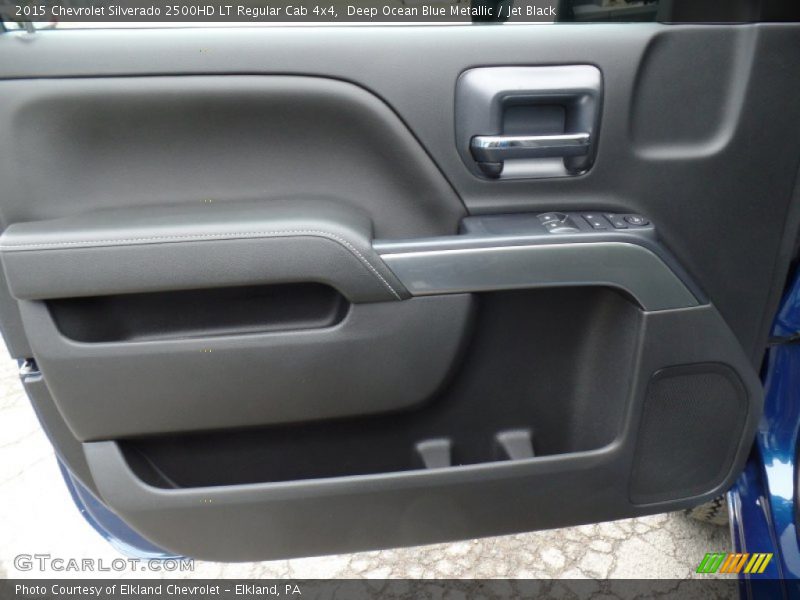 Deep Ocean Blue Metallic / Jet Black 2015 Chevrolet Silverado 2500HD LT Regular Cab 4x4