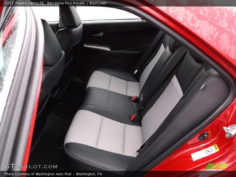 Barcelona Red Metallic / Black/Ash 2012 Toyota Camry SE