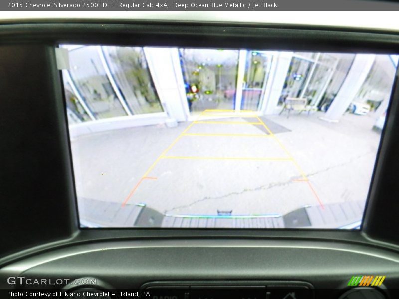 Deep Ocean Blue Metallic / Jet Black 2015 Chevrolet Silverado 2500HD LT Regular Cab 4x4