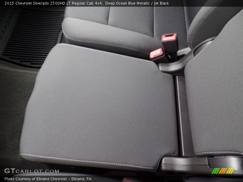 Deep Ocean Blue Metallic / Jet Black 2015 Chevrolet Silverado 2500HD LT Regular Cab 4x4