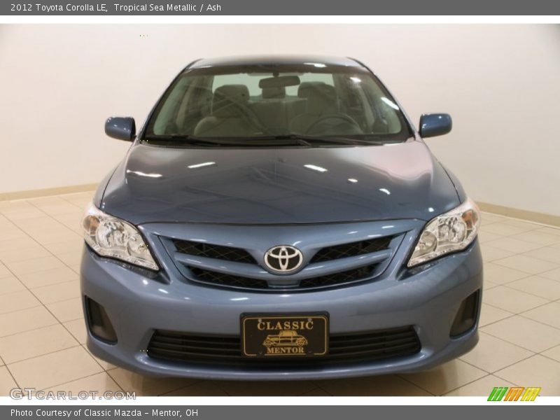 Tropical Sea Metallic / Ash 2012 Toyota Corolla LE