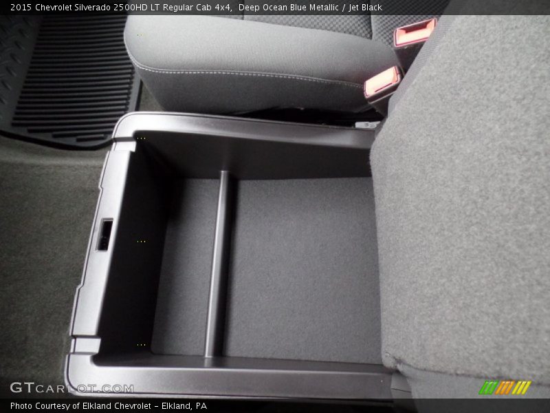 Deep Ocean Blue Metallic / Jet Black 2015 Chevrolet Silverado 2500HD LT Regular Cab 4x4