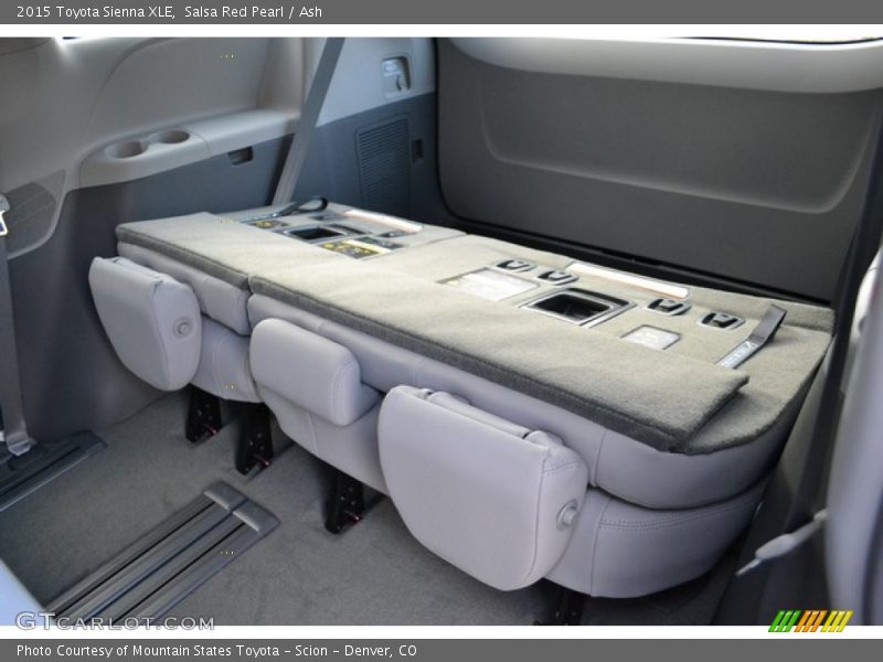 Salsa Red Pearl / Ash 2015 Toyota Sienna XLE