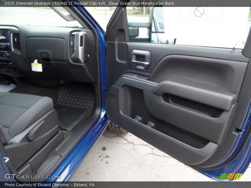 Deep Ocean Blue Metallic / Jet Black 2015 Chevrolet Silverado 2500HD LT Regular Cab 4x4