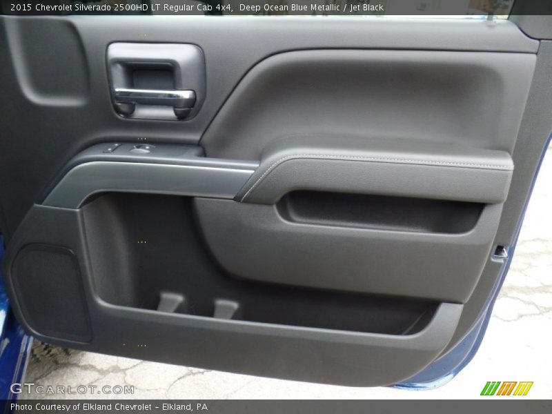 Deep Ocean Blue Metallic / Jet Black 2015 Chevrolet Silverado 2500HD LT Regular Cab 4x4
