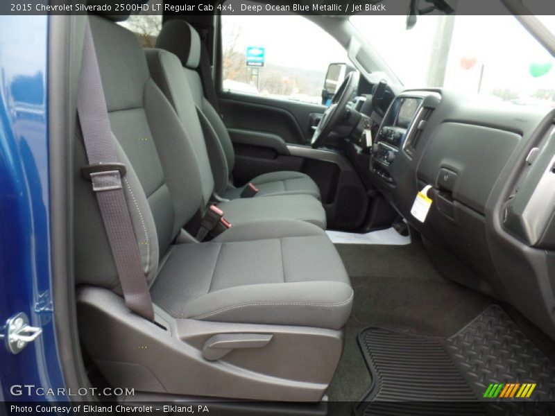 Deep Ocean Blue Metallic / Jet Black 2015 Chevrolet Silverado 2500HD LT Regular Cab 4x4