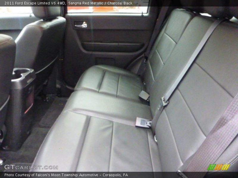 Sangria Red Metallic / Charcoal Black 2011 Ford Escape Limited V6 4WD