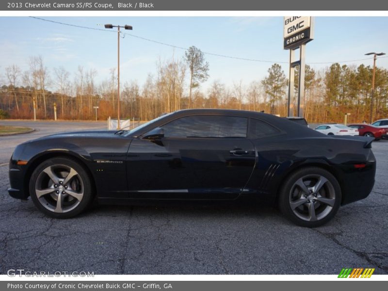 Black / Black 2013 Chevrolet Camaro SS/RS Coupe