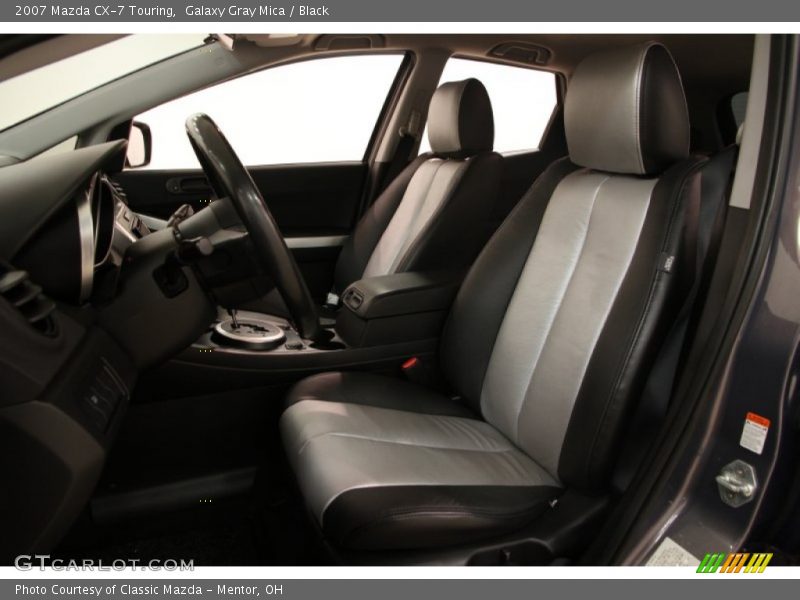 Galaxy Gray Mica / Black 2007 Mazda CX-7 Touring