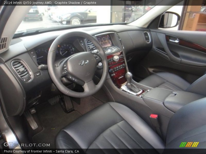 Graphite Shadow / Graphite 2014 Infiniti QX50 Journey AWD