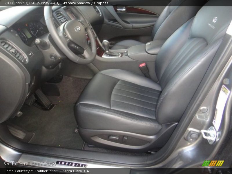 Graphite Shadow / Graphite 2014 Infiniti QX50 Journey AWD