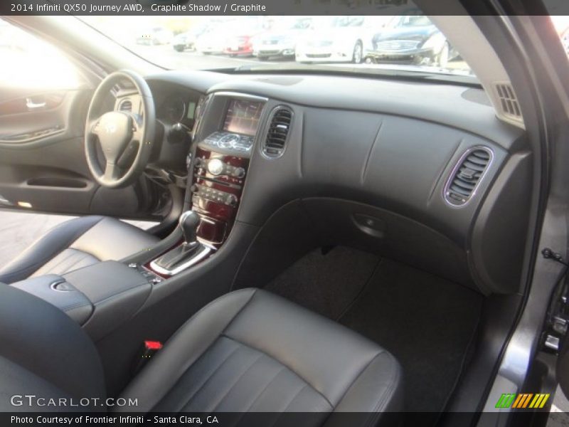 Graphite Shadow / Graphite 2014 Infiniti QX50 Journey AWD