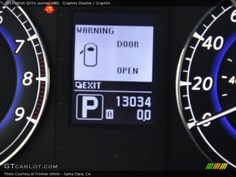Graphite Shadow / Graphite 2014 Infiniti QX50 Journey AWD