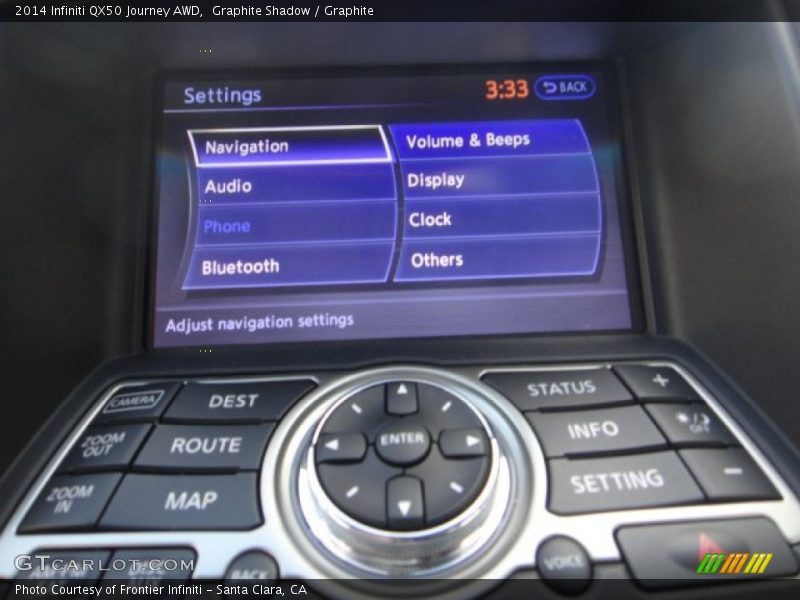 Graphite Shadow / Graphite 2014 Infiniti QX50 Journey AWD