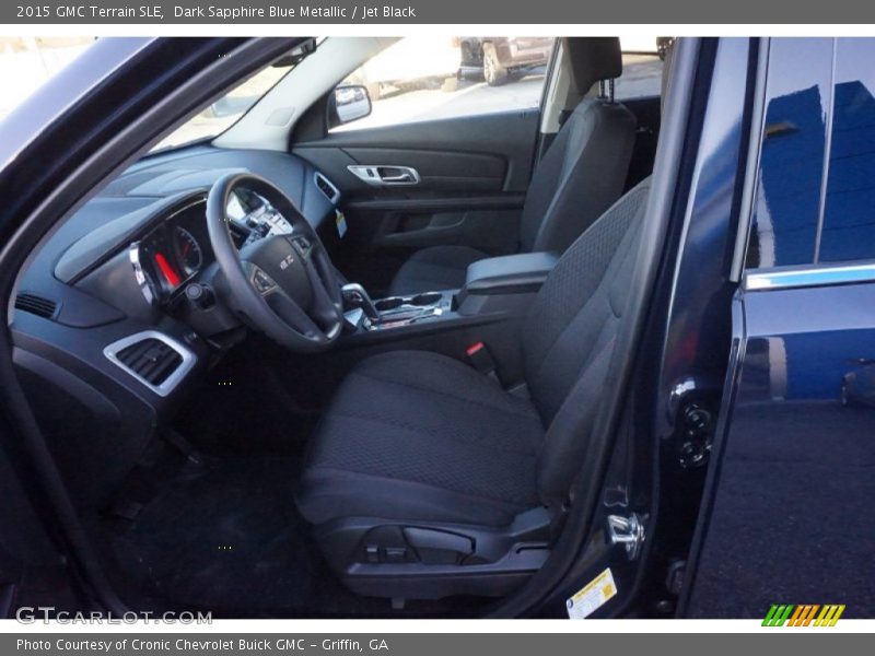 Dark Sapphire Blue Metallic / Jet Black 2015 GMC Terrain SLE