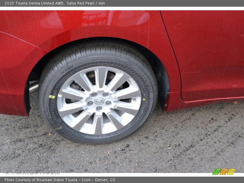  2015 Sienna Limited AWD Wheel