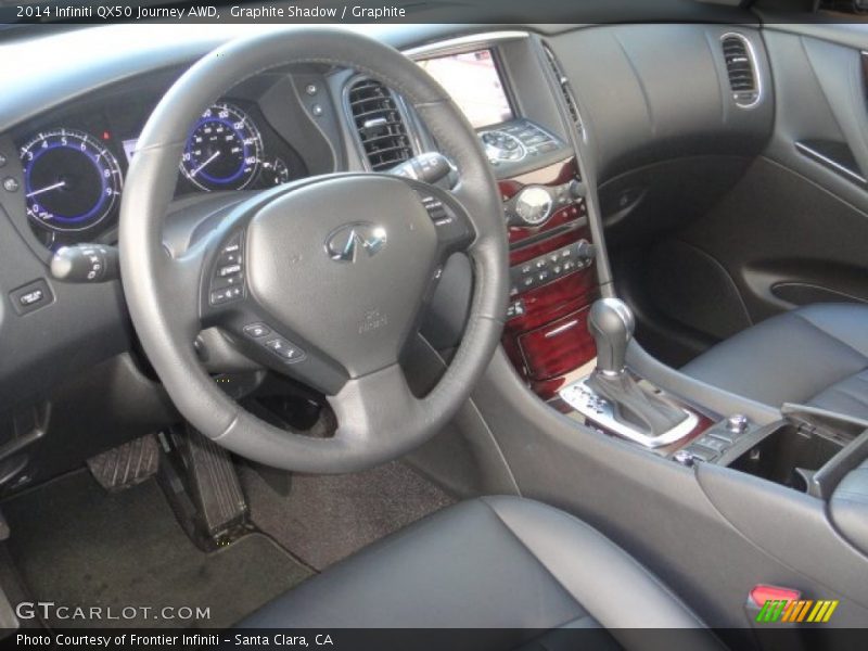  2014 QX50 Journey AWD Graphite Interior