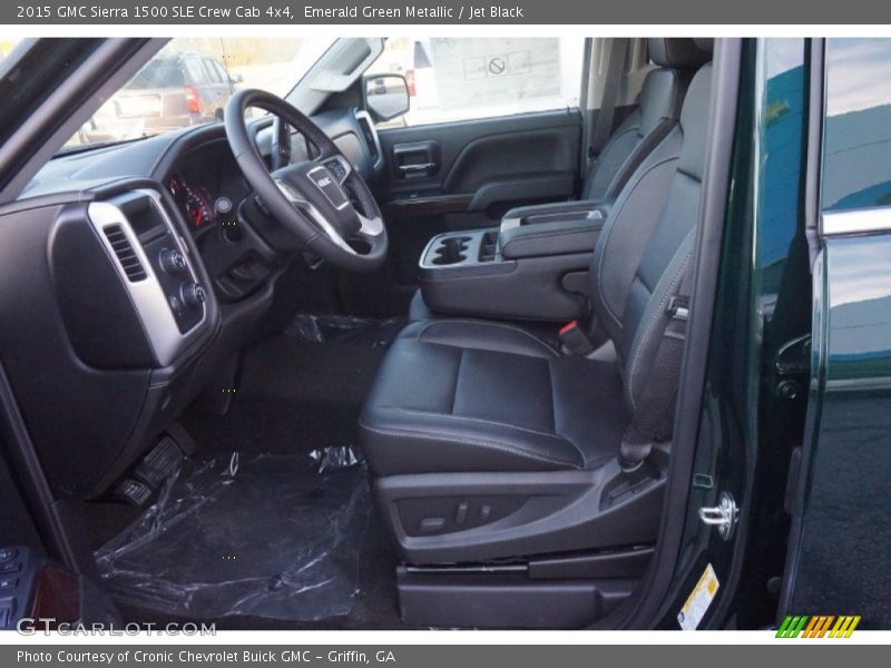  2015 Sierra 1500 SLE Crew Cab 4x4 Jet Black Interior