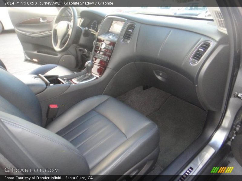 Graphite Shadow / Graphite 2014 Infiniti QX50 Journey AWD