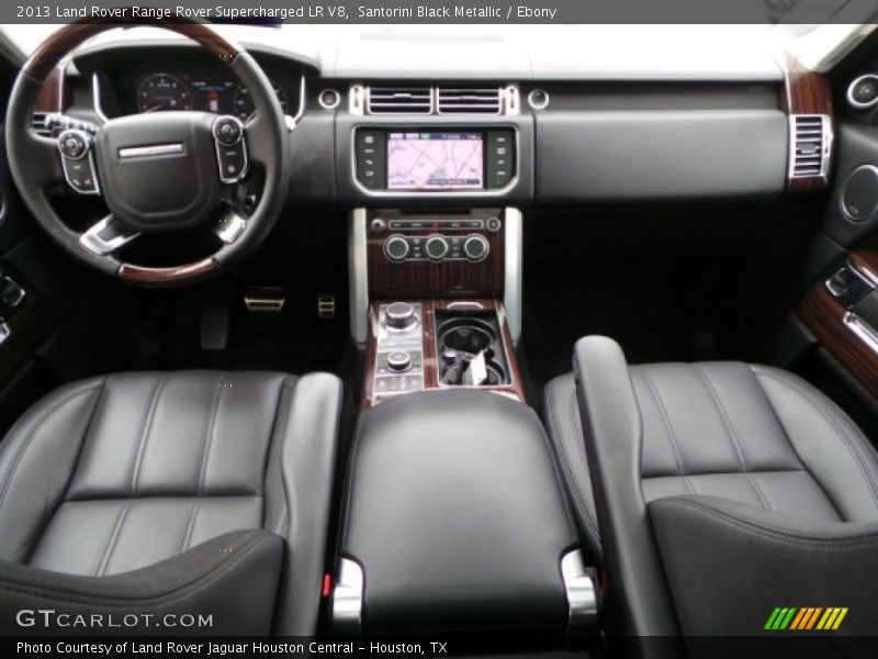 Santorini Black Metallic / Ebony 2013 Land Rover Range Rover Supercharged LR V8