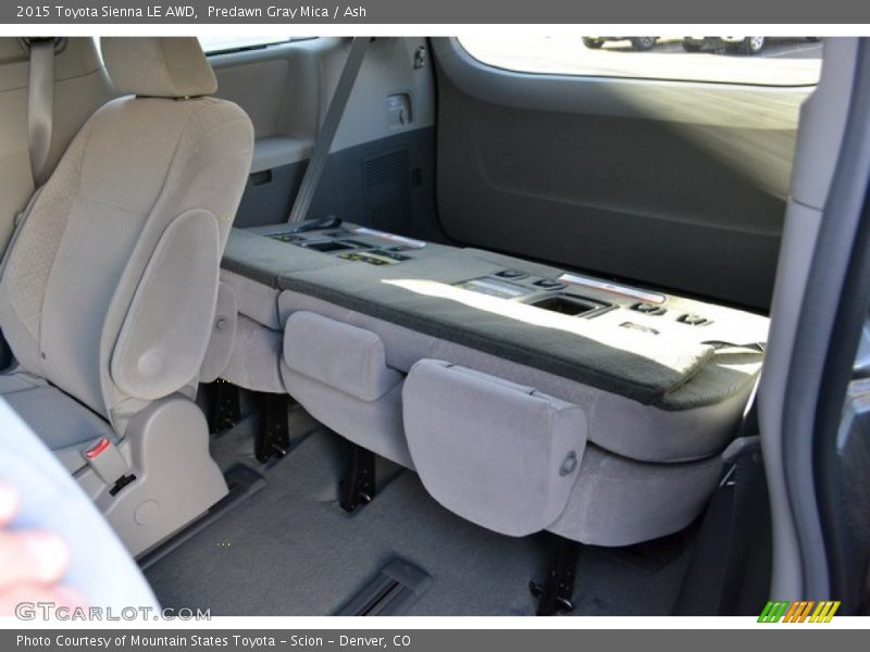Predawn Gray Mica / Ash 2015 Toyota Sienna LE AWD
