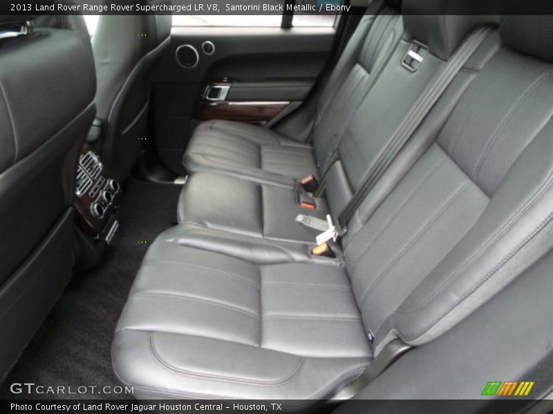 Santorini Black Metallic / Ebony 2013 Land Rover Range Rover Supercharged LR V8