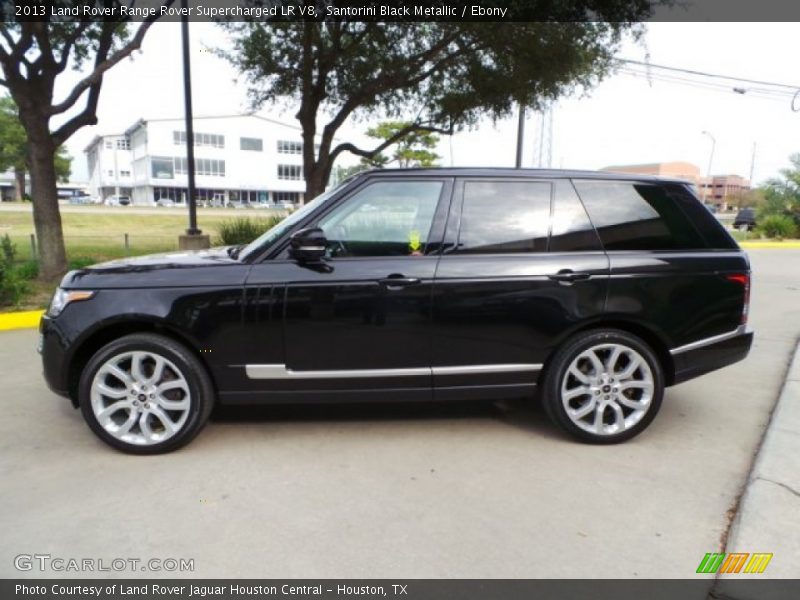  2013 Range Rover Supercharged LR V8 Santorini Black Metallic