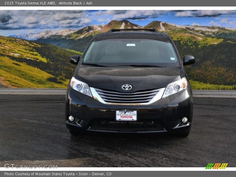 Attitude Black / Ash 2015 Toyota Sienna XLE AWD
