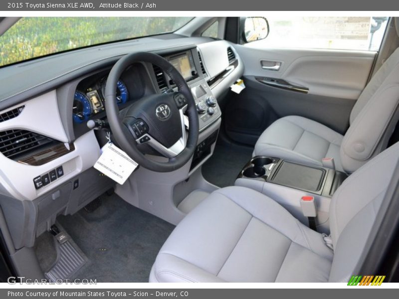 Attitude Black / Ash 2015 Toyota Sienna XLE AWD