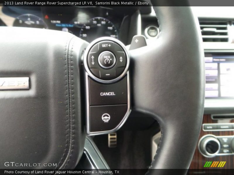 Santorini Black Metallic / Ebony 2013 Land Rover Range Rover Supercharged LR V8
