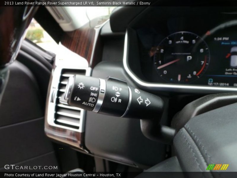 Santorini Black Metallic / Ebony 2013 Land Rover Range Rover Supercharged LR V8