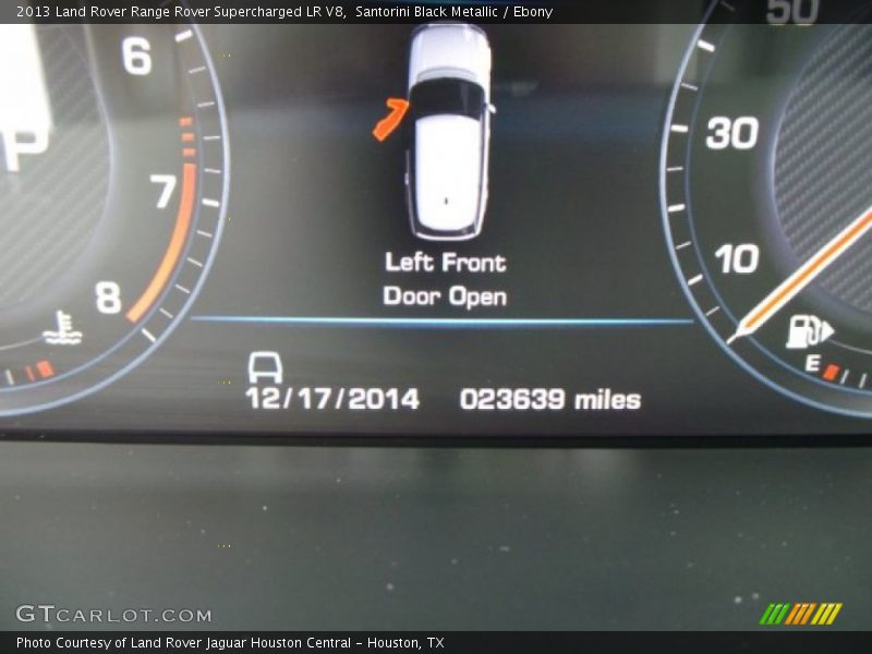 Santorini Black Metallic / Ebony 2013 Land Rover Range Rover Supercharged LR V8