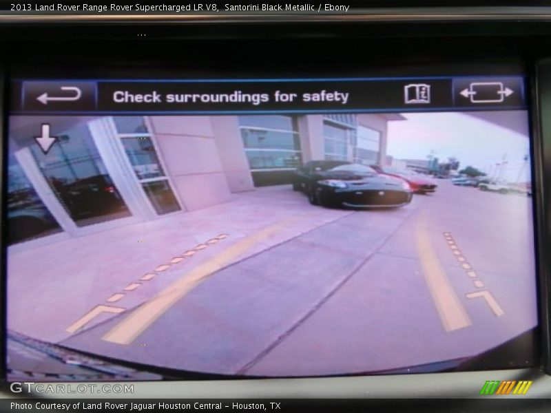 Santorini Black Metallic / Ebony 2013 Land Rover Range Rover Supercharged LR V8