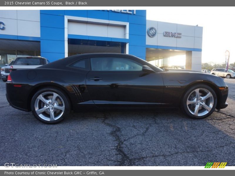 Black / Black 2015 Chevrolet Camaro SS Coupe