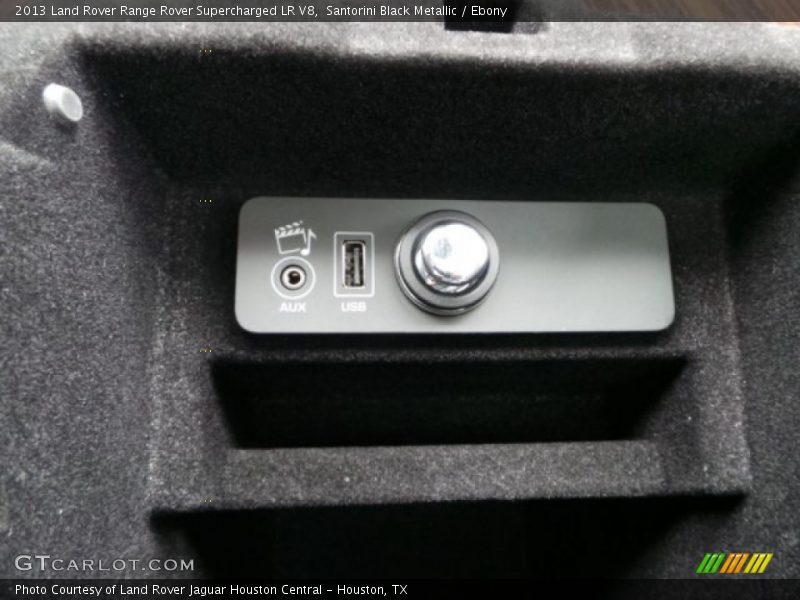 Santorini Black Metallic / Ebony 2013 Land Rover Range Rover Supercharged LR V8
