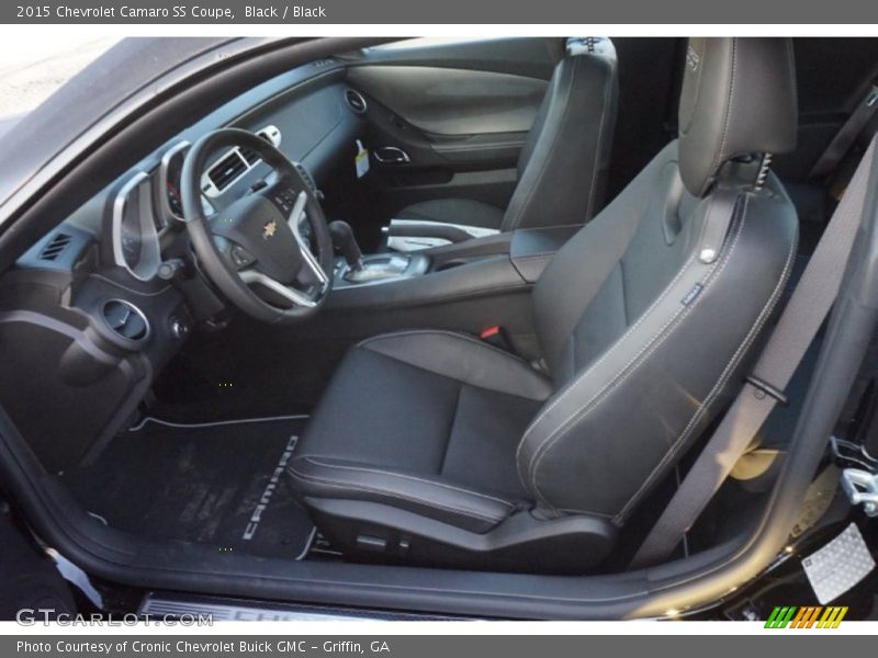 Black / Black 2015 Chevrolet Camaro SS Coupe