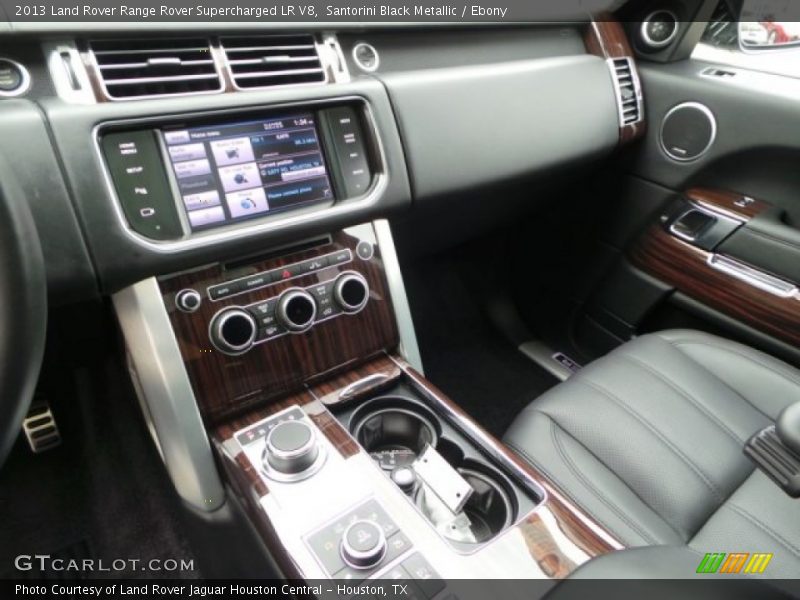 Santorini Black Metallic / Ebony 2013 Land Rover Range Rover Supercharged LR V8